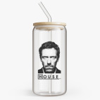 Банка с бамбуковой крышкой