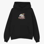 Толстовка худи оверсайз