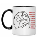 Кружка двухцветная