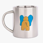 Кружка металлическая