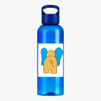 Прозрачная спортивная бутылка