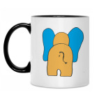 Кружка двухцветная