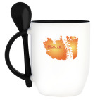 Кружка с ложкой