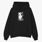 Толстовка худи оверсайз