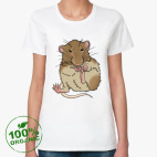 Женская футболка органик