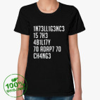 Женская футболка органик