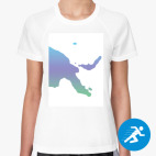 Женская спортивная футболка