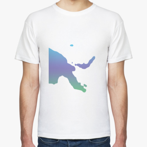 Футболка с принтом Кляксы