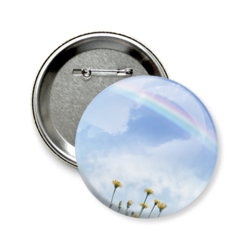 Значок 58мм с принтом ЭКО