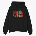 Толстовка худи оверсайз