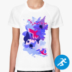 Женская спортивная футболка