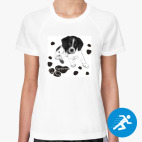 Женская спортивная футболка