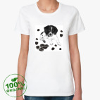 Женская футболка органик