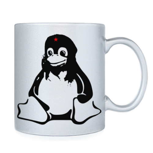 Кружка с принтом Линуксоид Che Guevara