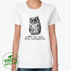 Женская футболка органик