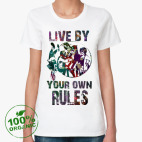 Женская футболка органик