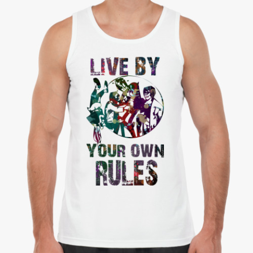 Майка с принтом My Rules