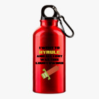 Металлическая бутылка 400 мл UV-DTF