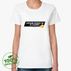 Женская футболка органик