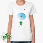 Женская футболка органик