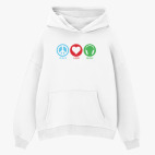 Толстовка худи оверсайз