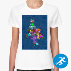 Женская спортивная футболка