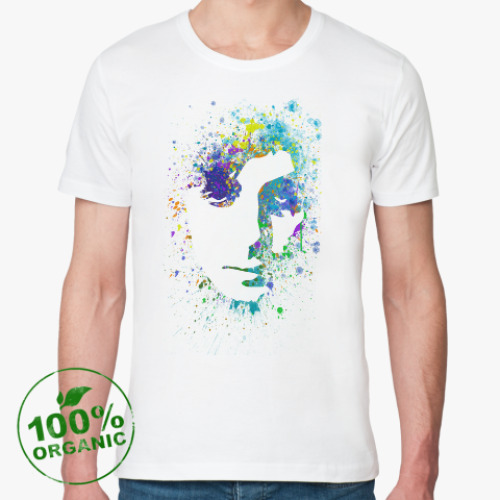 Футболка из органик-хлопка с принтом Syd Barrett