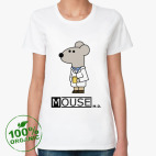 Женская футболка органик