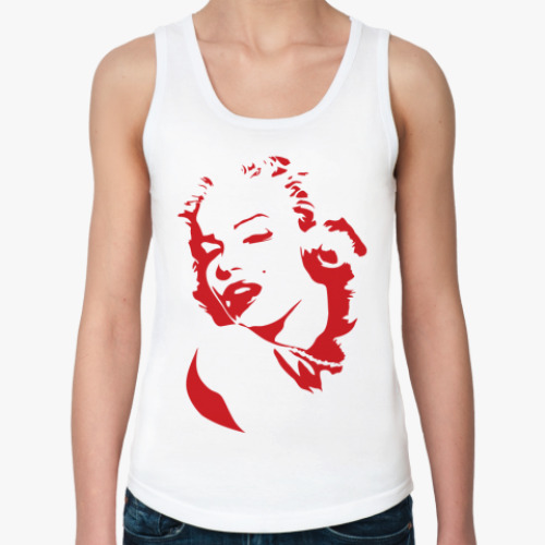 Женская майка с принтом Monroe