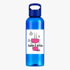 Прозрачная спортивная бутылка