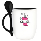 Кружка с ложкой