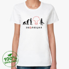 Женская футболка органик