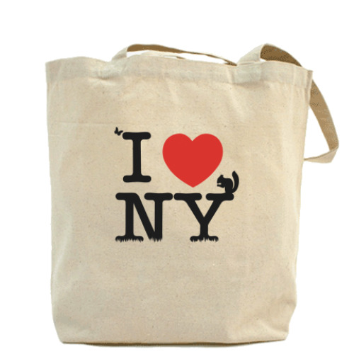 Сумка шоппер I love NY