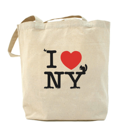 Сумка шоппер I love NY