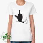 Женская футболка органик