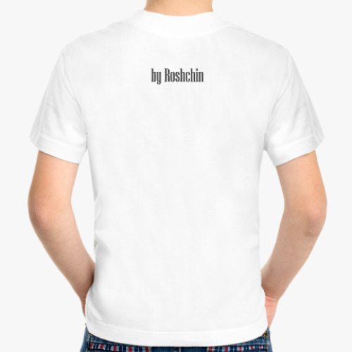 Детская футболка с принтом Мишка