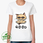 Женская футболка органик