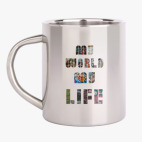 Кружка металлическая