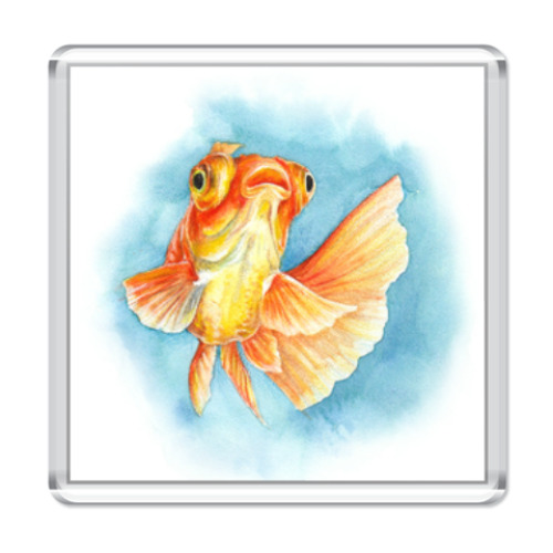 Магнит Золотая рыбка