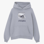 Толстовка худи оверсайз