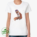 Женская футболка органик