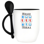 Кружка с ложкой