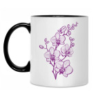 Кружка двухцветная