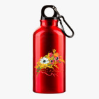 Металлическая бутылка 400 мл UV-DTF