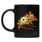 Кружка цветная UV-DTF