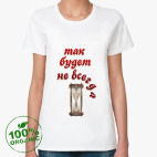 Женская футболка органик