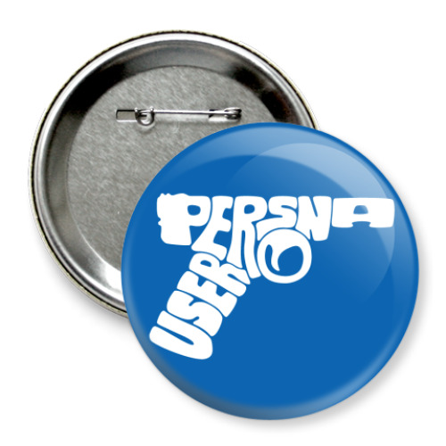 Значок 75мм с принтом Persona (Minato) / Персона (Минато)