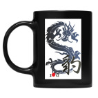 Кружка цветная UV-DTF