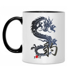 Кружка двухцветная