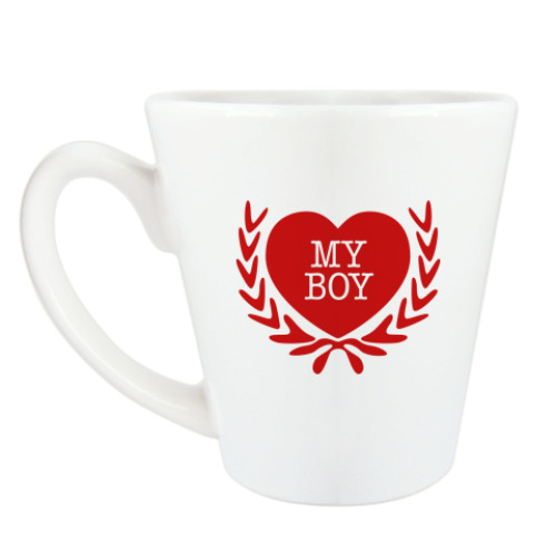 Чашка Латте i love my boy